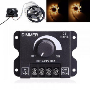 Controler manual LED dimmer 12-24V / 30A