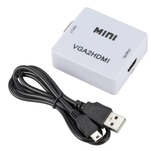 Convertor mini VGA2HDMI / VGA - HDMI - 1080P / HDV-552 - Img 3