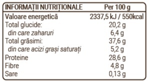 Cremă cu ciocolata si alune de padure 0,35 Kg - Img 3