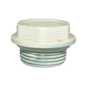 Dop (alb) calorifer 1/1" FS