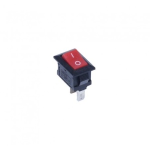 Intrerupator Mini IRS 220V Rosu, 15x10mm - Img 5