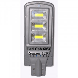 Lampa stradala led 60W + solara - Img 2
