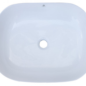 Lavoar ceramic ERMETIQ POOL montaj pe blat 490x395x135