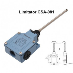 Limitator de cursa cu arc metalic CSA-081 - Img 5