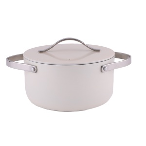Oala Zilan ZLN0873 din 5 straturi de material, 24 cm diametru, capacitate 5.2l, manere nituite din otel inoxidabil