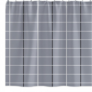 Perdea de dus Ermetiq Large Grid180 x 200 - Img 3