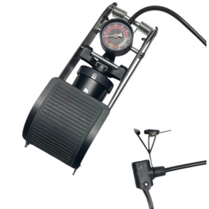 Pompa de picior cu manometru , 7 bar,160psi