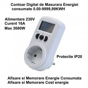 Priza tip contor de energie ELMP-03