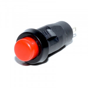 Push buton rosu cu revenire 12x32 mm - Img 2