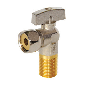Robinet coltar alama 1/2"FE cu holender 1/2"FI