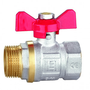 Robinet sfera tip fluture 3/4" MF
