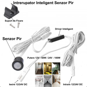Senzor PIR de miscare, 12-24V MK-0003 - Img 2