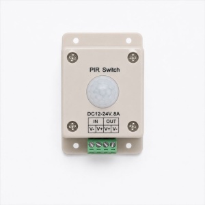 Senzor PIR Miscare 12-24V 8A pentru Iluminare LED - Img 2