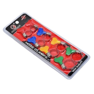 Set 8 Coliere din Inox cu Strangere Rapida tip Fluture pentru Furtun - Img 4