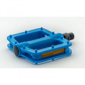 Set pedale FPD, marime 9/16″, ax Boron / Cr-Mo, culoare albastra
