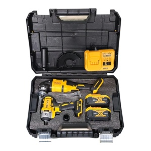 Set scule electrice cu acumulator: pistol impact si polizor unghiular (flex) - Img 4