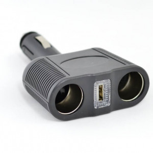 Spliter Bricheta Auto 2 Prize + USB 12V/24V – 100W - Img 3