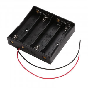Suport acumulator 3,7V 18650 x 4 sloturi