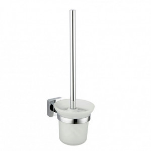 Suport perie WC sticla fixare perete Modern