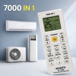 Telecomandă Universală Aer Condiționat HUAYU K-1788E – 7000 în 1, Compatibilă cu Majoritatea Aparatelor AC - Img 5