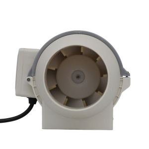 Ventilator Profesional pentru Tubulatura in Linie HZ-125, Putere 40W, Debit 310m3/h, Ø125mm - Img 4
