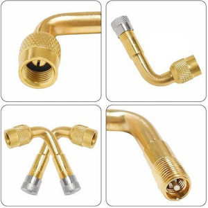 Adaptoare pentru compresor, din Cupru, Auriu - Img 4