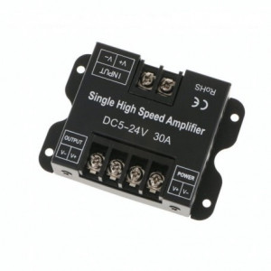 Amplificator banda led monocrom 5V-24V / 30A