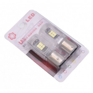 Bec led auto frana BAY15D set 2 bucati - Img 2