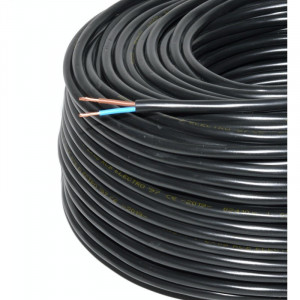 Cablu Electric 2x1,5mm MYYM Litat (Negru)