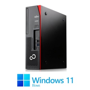 Calculatoare Fujitsu ESPRIMO D738, Hexa Core i5-8400, 16GB DDR4, SSD, Win 11 Home