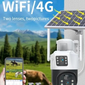 Cameră de Supraveghere Smart Solar, 4G, Full HD, Viziune Nocturnă Color, 360° VR (model zy-tvs15-wifi) - Img 2