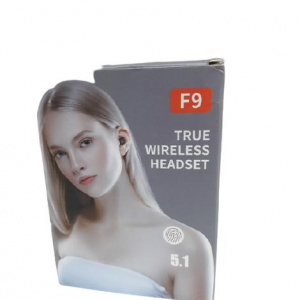Căști F9 cu încărcător wireles Bluetooth 5.0 - Img 2