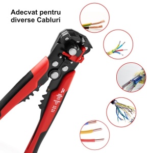 Cleste dezizolat cablu profesional 1807 - Img 2