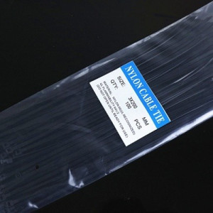 Colier De Plastic, Brida Negru 7,6x350mm 100b/Set