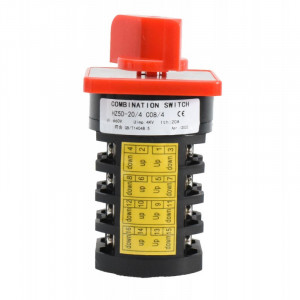 Comutator rotativ 4 came 1-0 / 20A - C08/4 - Img 3