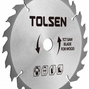 Disc circular cu vidia pentru lemn 355x30x80T, Tolsen