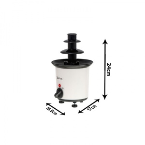 Fantana de ciocolata Zilan ZLN2144 alba - 30W, 200ml, cu accesorii incluse - Img 2