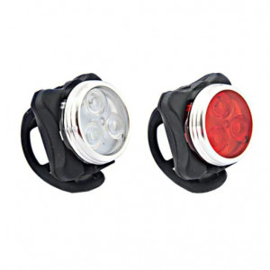 Far fata si Stop spate 3 LED, reincarcabile USB, 4 moduri luminare - Img 4