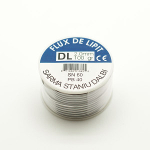 FLUDOR DE LIPIT CU PASTA ,100G - 2MM , SN60/PB40