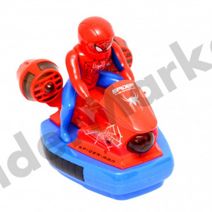 Hidroglisor - motocicleta Spiderman cu sunete si lumini