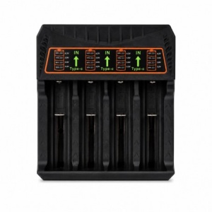 Incarcator Universal pentru Acumulatori Li-ion 4 Sloturi 18650 USB Type-C - Img 4