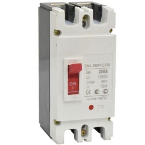 Intrerupator de circuit solar MCCB 2P-200A / 1000V DC