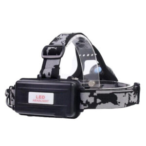 Lanterna frontala led-uri 3w, cu flux luminos ,rezistenta la apa ,reincarcabila 1800lm - Img 2