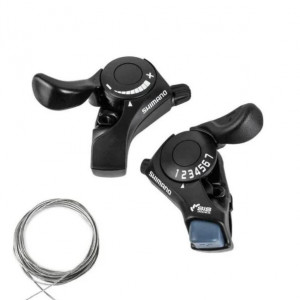 Manete schimbator pentru bicicleta ,set 3×7 viteze