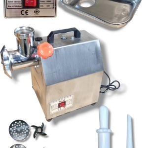 Masina electrica profesionala de tocat carne MK-12, carcasa 100% inox - Img 3