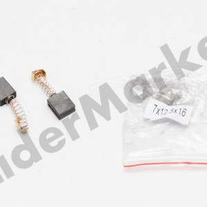 Perii colectoare carbuni motor 7 x 12.5 x 16 10 buc/set - Img 2