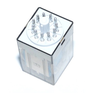 Releu industrial 48V–AC/11P cu soclu - Img 4