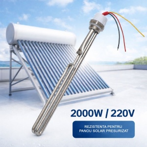 Rezistenta electrica 2000W 220V AC pentru panou solar presurizat cu boiler - Img 8