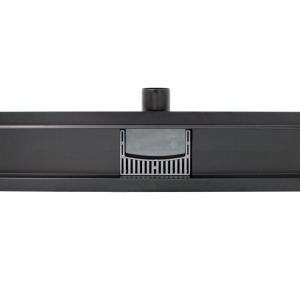 Rigola din inox CLASSIC NEGRU 400x70 - Img 4