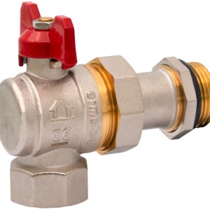 Robinet coltar cu racord olandez 1"MF